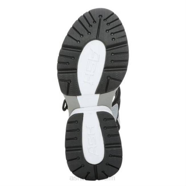 se ASH kvinnor cosmos plattformssandal svart silver 8XTP35 sandaler