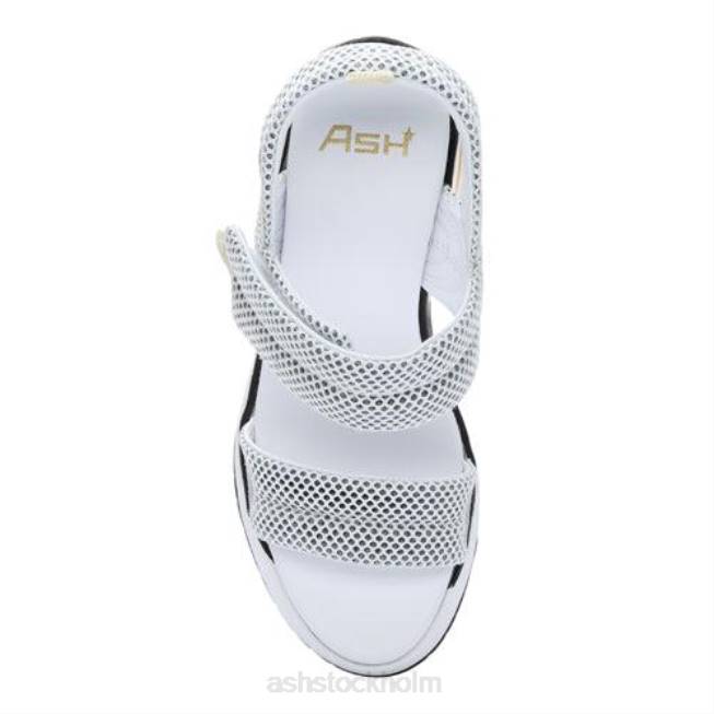 se ASH kvinnor cosmos plattformssandal vit/silver 8XTP34 sandaler