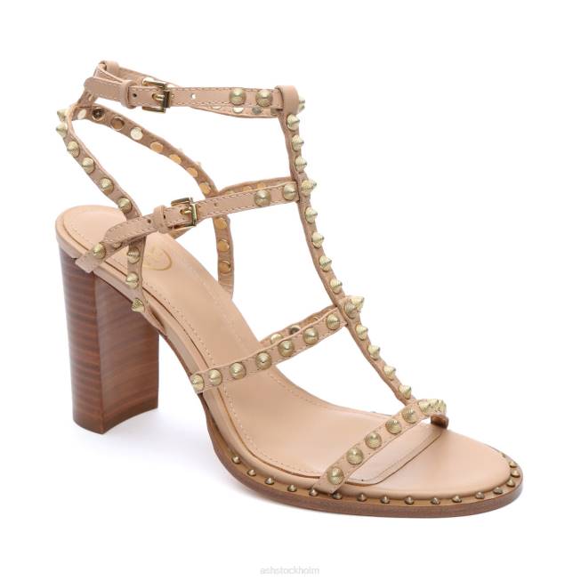 se ASH kvinnor högklackad sandal i kenya hud 8XTP45 sandaler