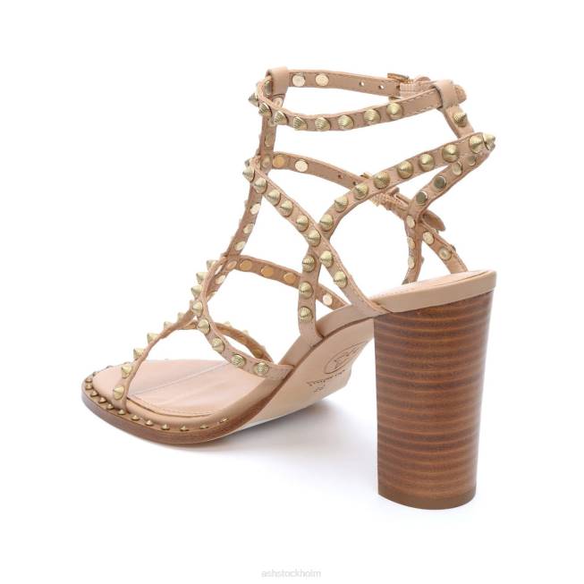se ASH kvinnor högklackad sandal i kenya hud 8XTP45 sandaler