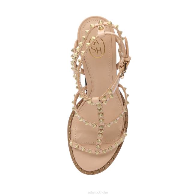 se ASH kvinnor högklackad sandal i kenya hud 8XTP45 sandaler