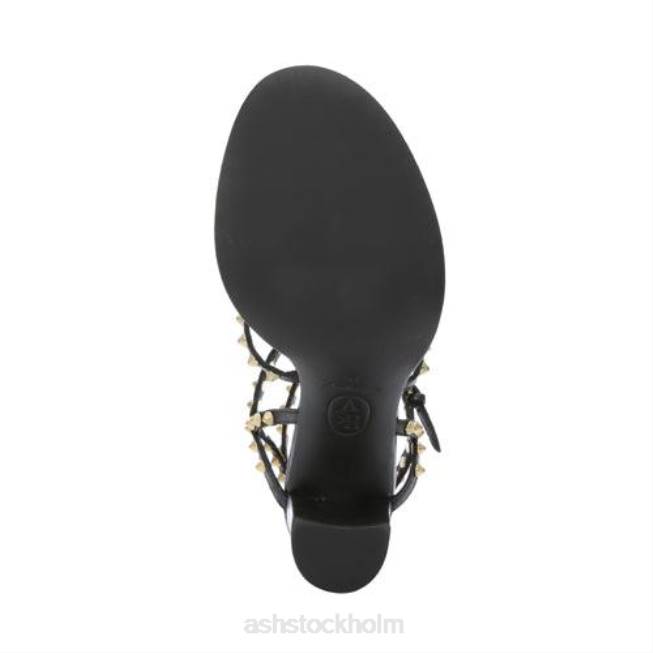 se ASH kvinnor högklackad sandal i kenya svart 8XTP44 sandaler