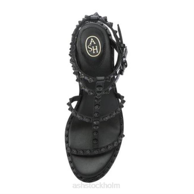 se ASH kvinnor jen bis självnubbad blockhälsandal svart 8XTP70 sandaler