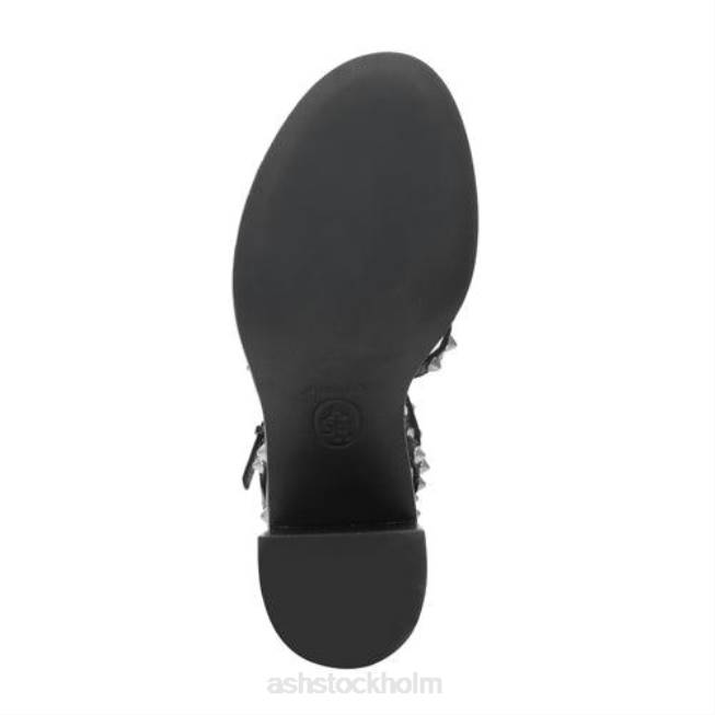 se ASH kvinnor jen-dubbad blockhälsandal svart 8XTP36 sandaler