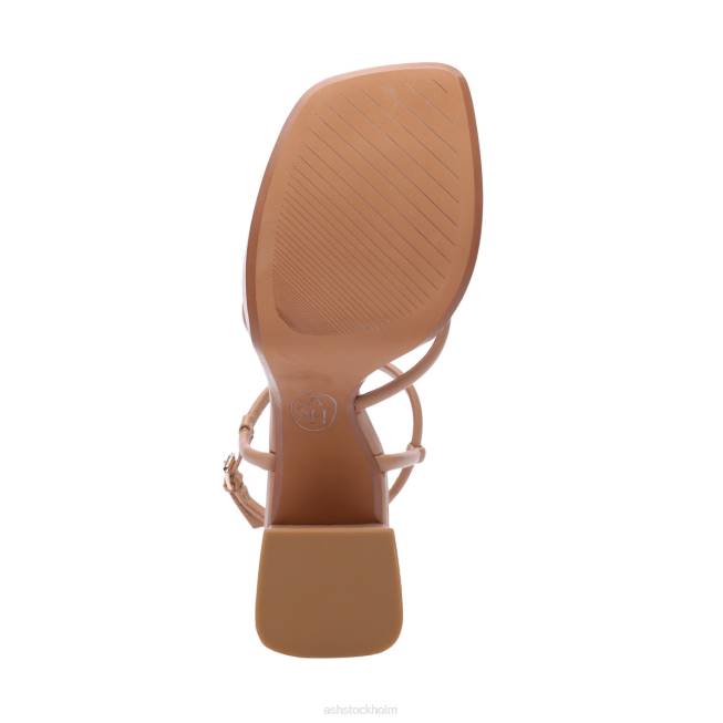 se ASH kvinnor wanda bis sandal med strappy plattformsklänning hud 8XTP47 sandaler