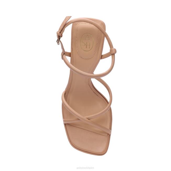 se ASH kvinnor wanda bis sandal med strappy plattformsklänning hud 8XTP47 sandaler