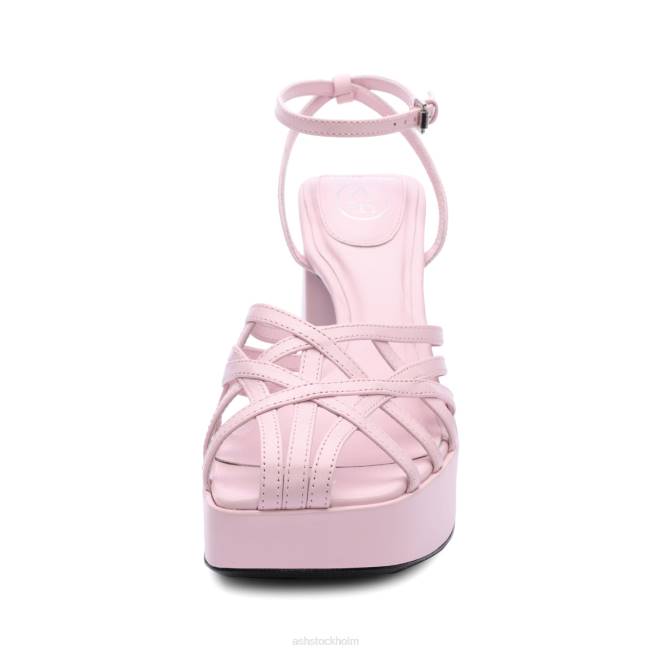 se ASH kvinnor wonder bur strappy plattform klänning sandal kristallrosa 8XTP74 sandaler