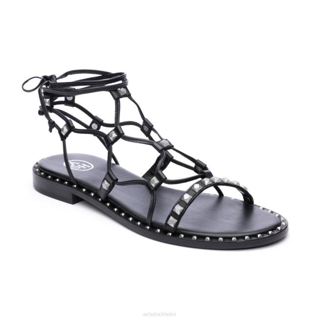 se ASH kvinnor paloma gladiator sandal svart 8XTP82 sandaler
