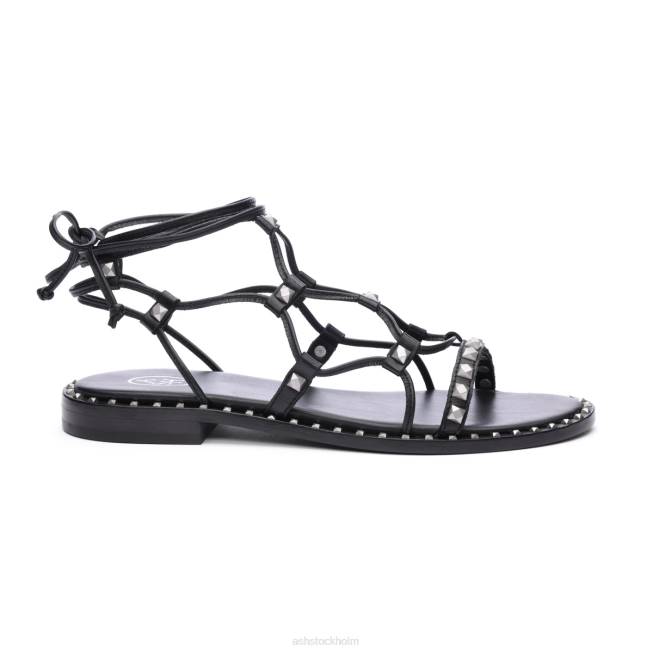 se ASH kvinnor paloma gladiator sandal svart 8XTP82 sandaler