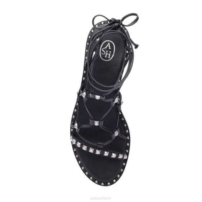 se ASH kvinnor paloma gladiator sandal svart 8XTP82 sandaler