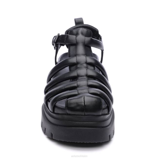 se ASH kvinnor shark lug sula fisherman sandal svart 8XTP61 sandaler