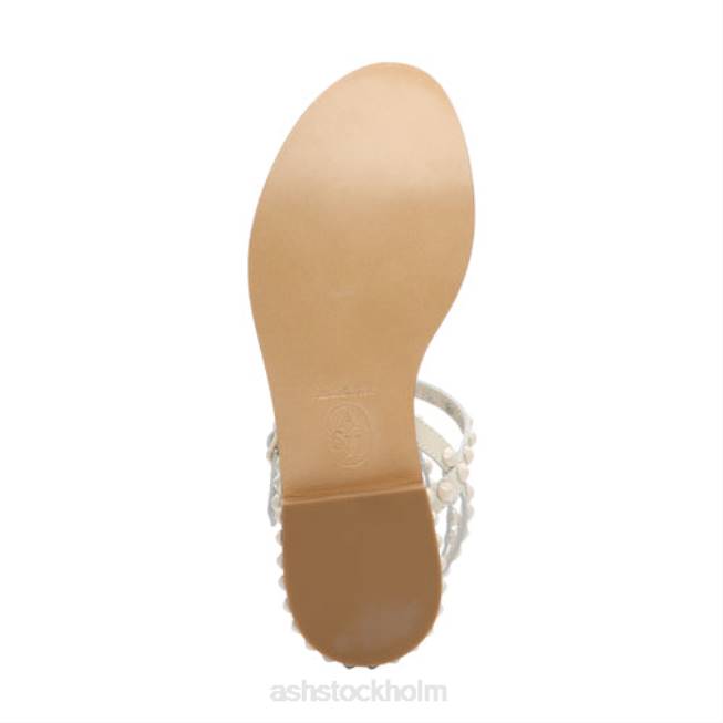 se ASH kvinnor spela en platt sandal med tonprydda färger talk 8XTP60 sandaler