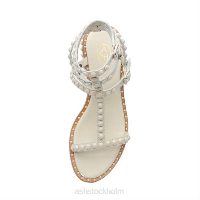 se ASH kvinnor spela en platt sandal med tonprydda färger talk 8XTP60 sandaler