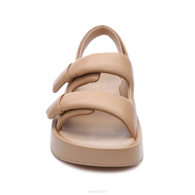 se ASH kvinnor vinci strappy plattformssandal hud 8XTP80 sandaler