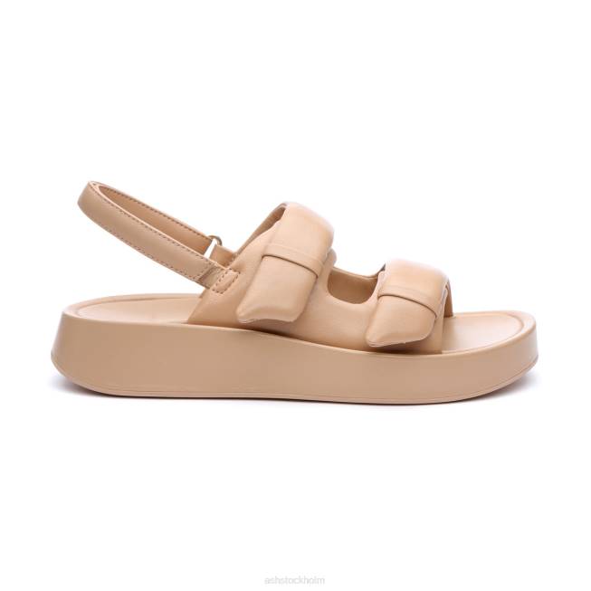 se ASH kvinnor vinci strappy plattformssandal hud 8XTP80 sandaler