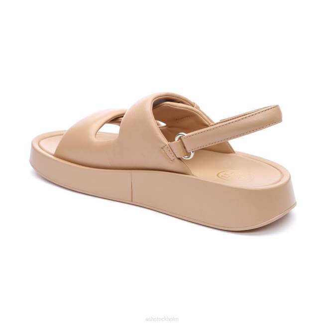 se ASH kvinnor vinci strappy plattformssandal hud 8XTP80 sandaler