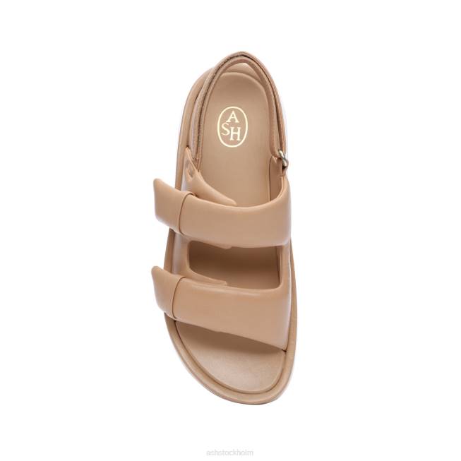 se ASH kvinnor vinci strappy plattformssandal hud 8XTP80 sandaler