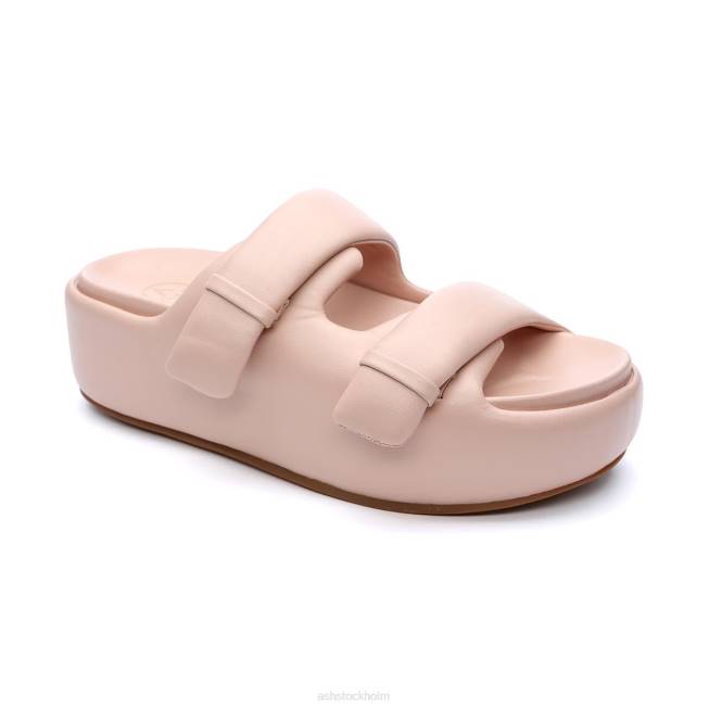 se ASH kvinnor zeta sandal i platt form rosasalt 8XTP40 sandaler