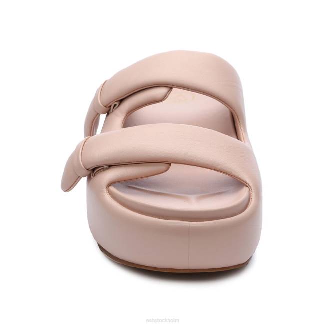 se ASH kvinnor zeta sandal i platt form rosasalt 8XTP40 sandaler