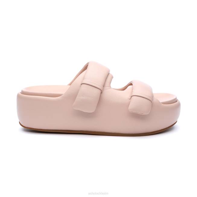 se ASH kvinnor zeta sandal i platt form rosasalt 8XTP40 sandaler