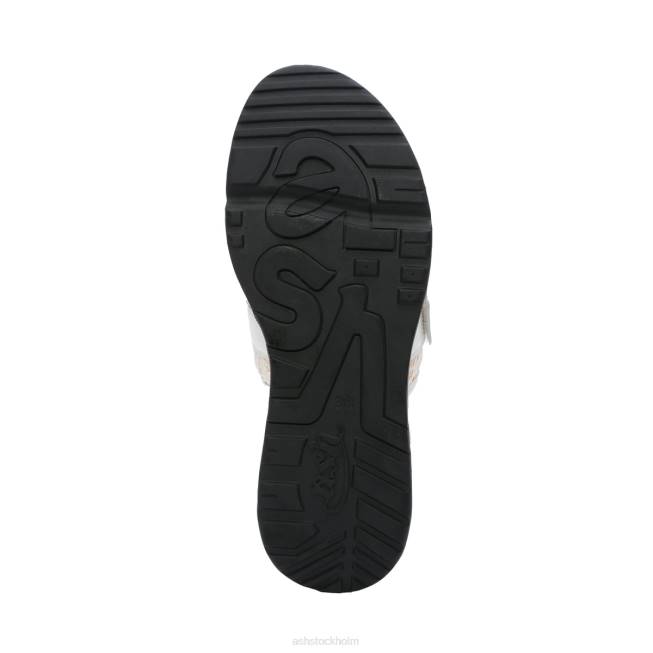 se ASH kvinnor lou sportsandal i spets benvitt/gardenia-rosa salt 8XTP66 sandaler
