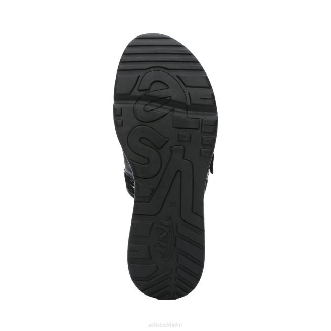 se ASH kvinnor lou sportsandal i spets svart 8XTP65 sandaler