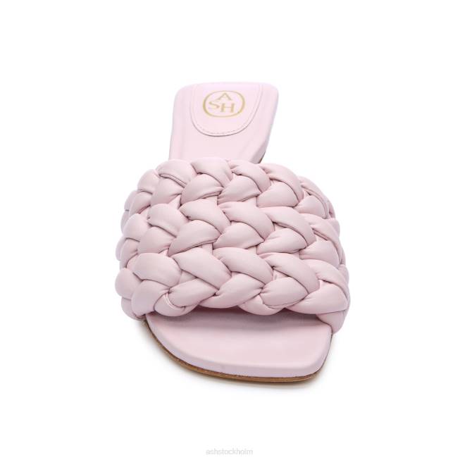 se ASH kvinnor rosor vävd klänning sandal kristallrosa 8XTP64 sandaler