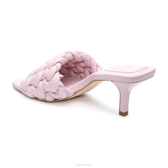 se ASH kvinnor rosor vävd klänning sandal kristallrosa 8XTP64 sandaler