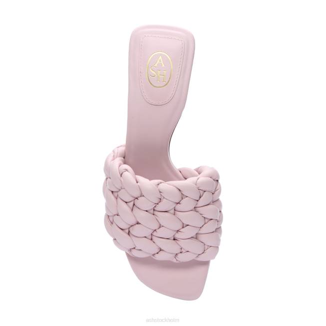 se ASH kvinnor rosor vävd klänning sandal kristallrosa 8XTP64 sandaler