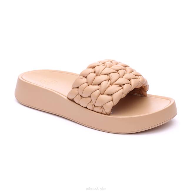 se ASH kvinnor victoria vävd plattformssandal hud 8XTP43 sandaler