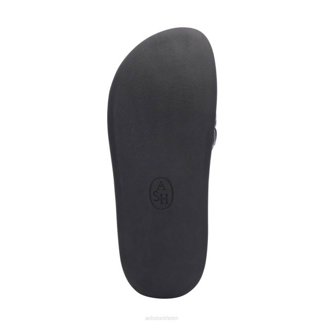 se ASH kvinnor victoria vävd plattformssandal svart 8XTP42 sandaler
