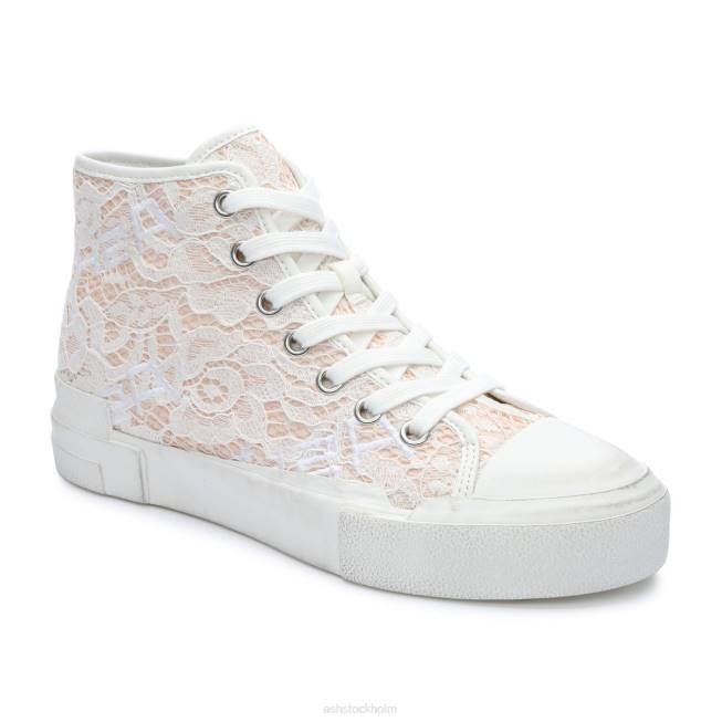 se ASH kvinnor hightop sneaker med hög spets rosasalt 8XTP26 sneakers