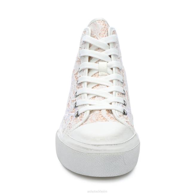 se ASH kvinnor hightop sneaker med hög spets rosasalt 8XTP26 sneakers