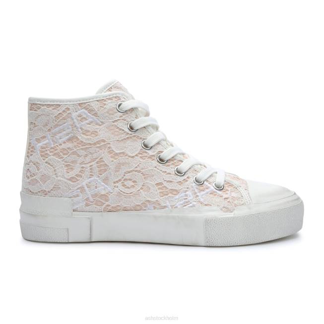 se ASH kvinnor hightop sneaker med hög spets rosasalt 8XTP26 sneakers