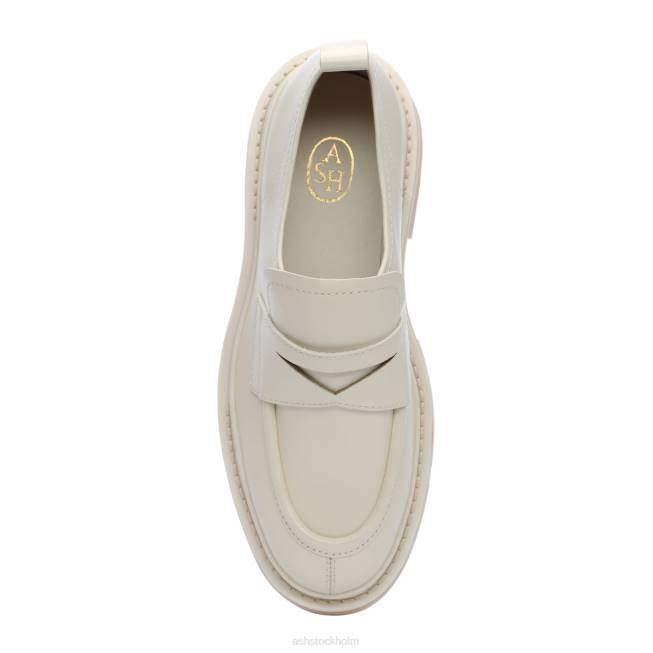 se ASH kvinnor genial bis platform penny loafer talk/svart 8XTP1 loafers