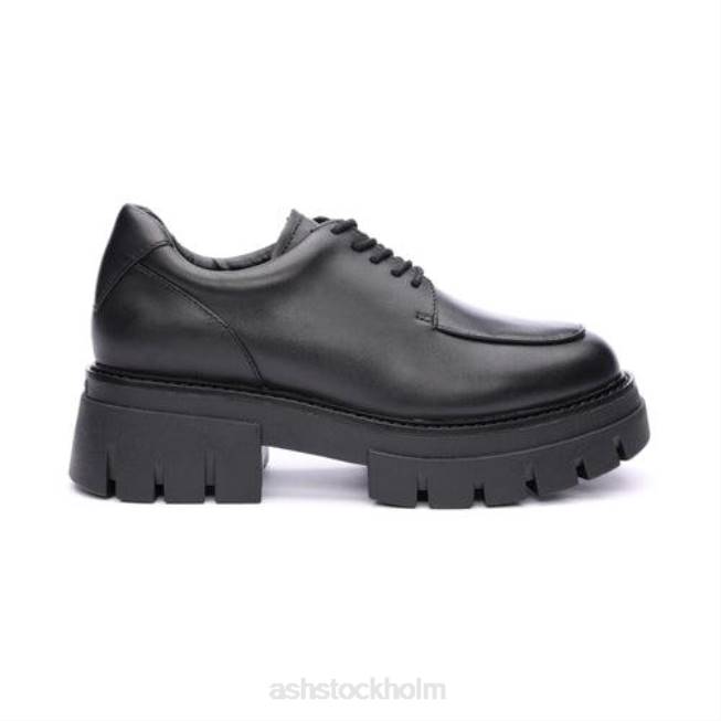 se ASH kvinnor genial bis platform penny loafer talk/svart 8XTP1 loafers