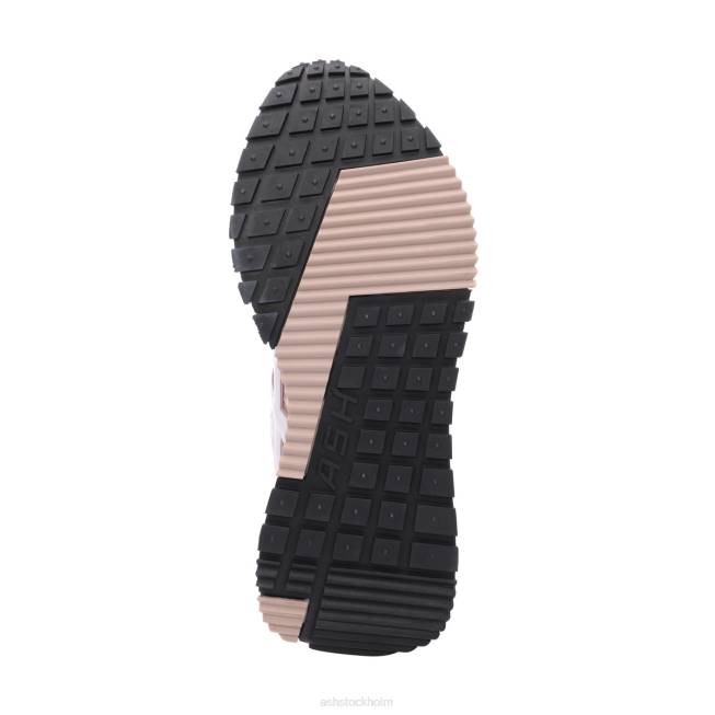 se ASH kvinnor giftig mode sneaker benvit/rosasalt 8XTP20 sneakers