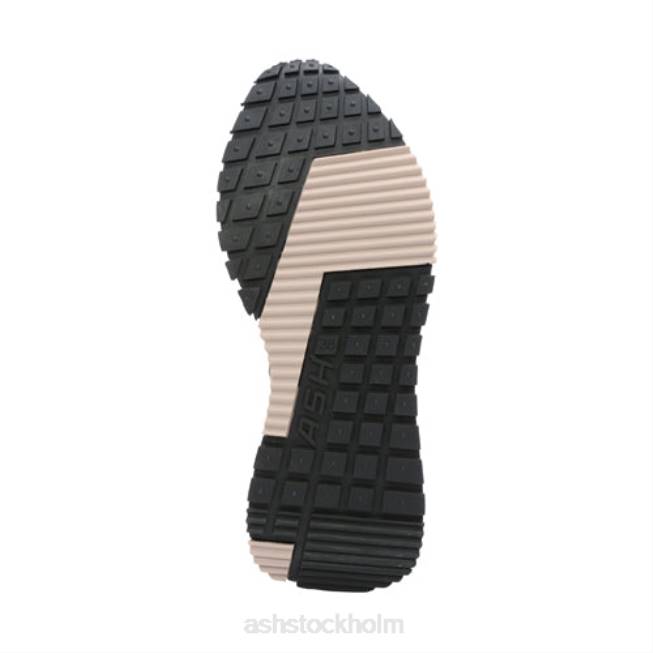 se ASH kvinnor giftig mode sneaker äggnöt/rosasalt/vit 8XTP19 sneakers