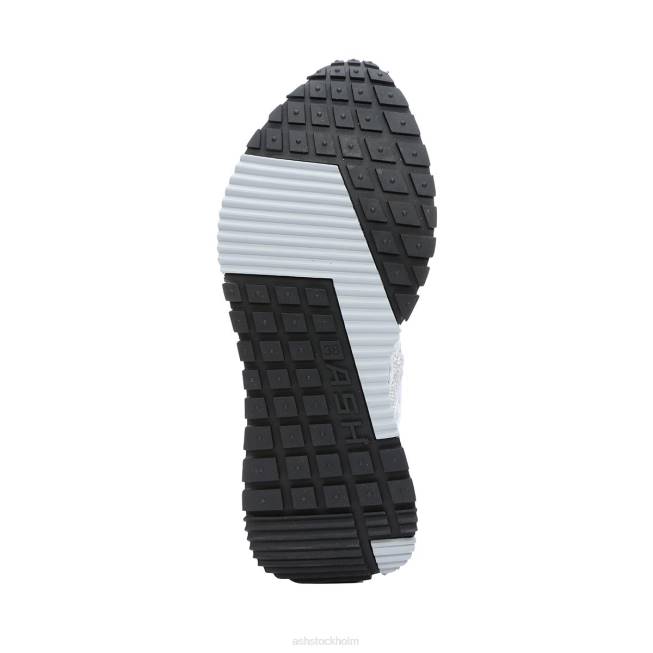 se ASH kvinnor giftig satin mode sneaker silver 8XTP21 sneakers