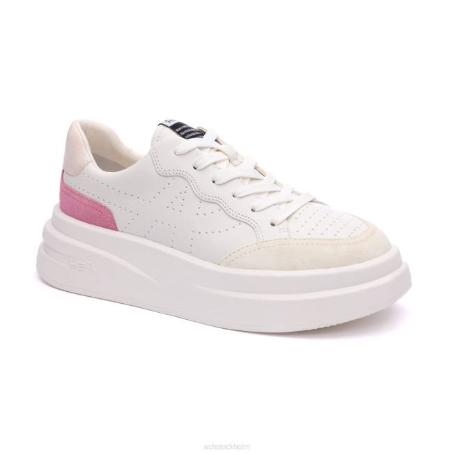 se ASH kvinnor impuls fashion sneaker benvit/c.rosa 8XTP12 sneakers