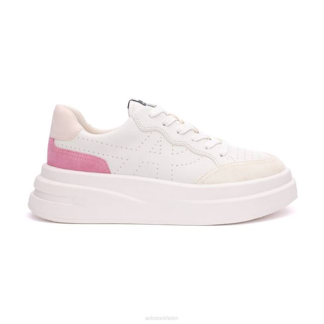 se ASH kvinnor impuls fashion sneaker benvit/c.rosa 8XTP12 sneakers