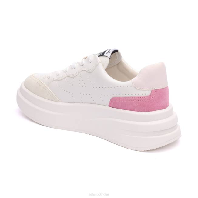 se ASH kvinnor impuls fashion sneaker benvit/c.rosa 8XTP12 sneakers
