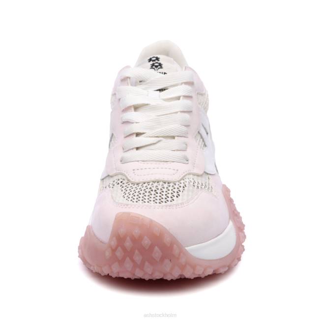 se ASH kvinnor joker vara snäll mode sneaker c.rosa/vit/benvit 8XTP31 sneakers