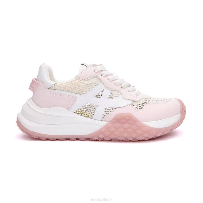 se ASH kvinnor joker vara snäll mode sneaker c.rosa/vit/benvit 8XTP31 sneakers