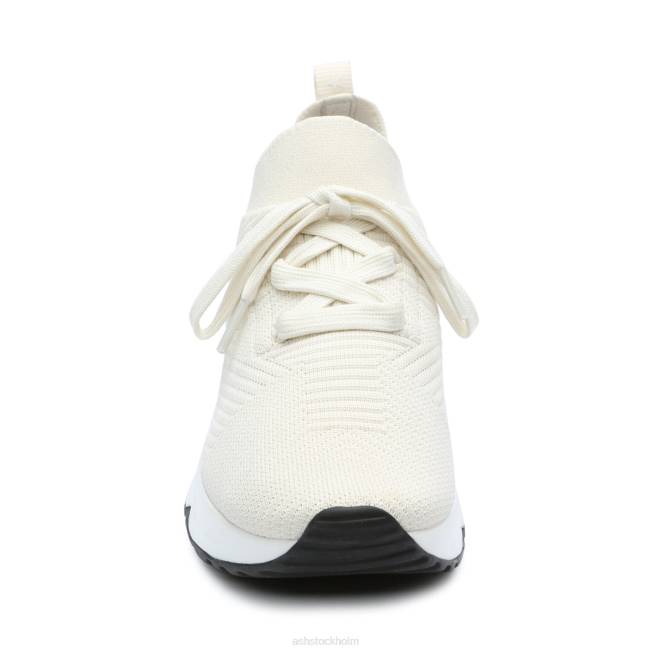 se ASH kvinnor larsen sneaker i spetsnät gardenia 8XTP17 sneakers