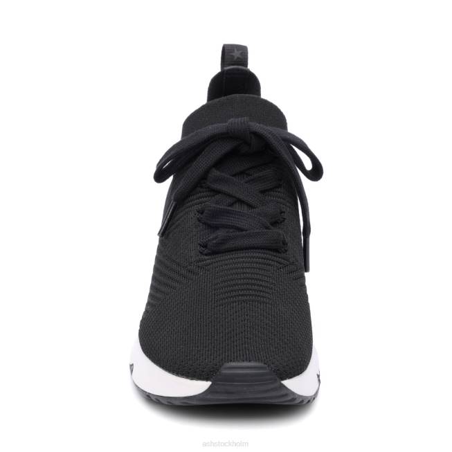 se ASH kvinnor larsen sneaker i spetsnät svart 8XTP18 sneakers