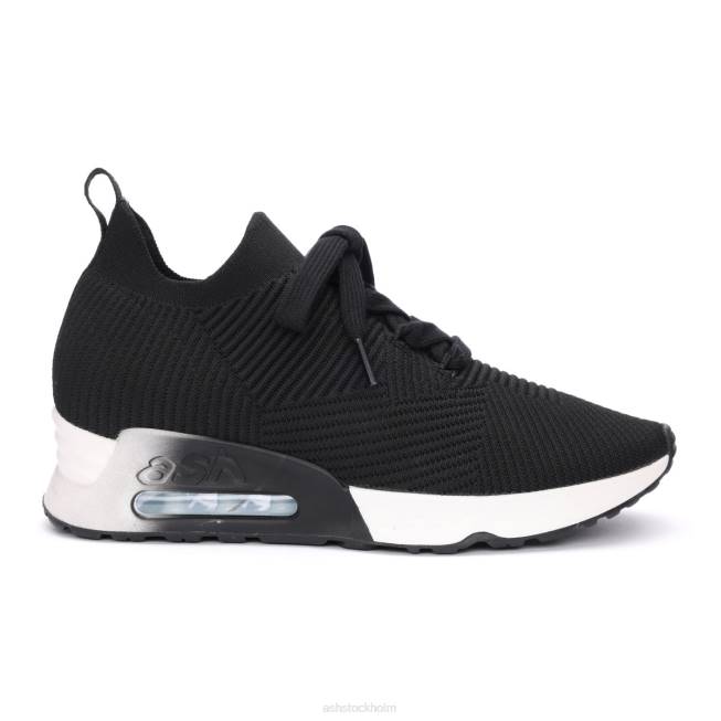se ASH kvinnor larsen sneaker i spetsnät svart 8XTP18 sneakers