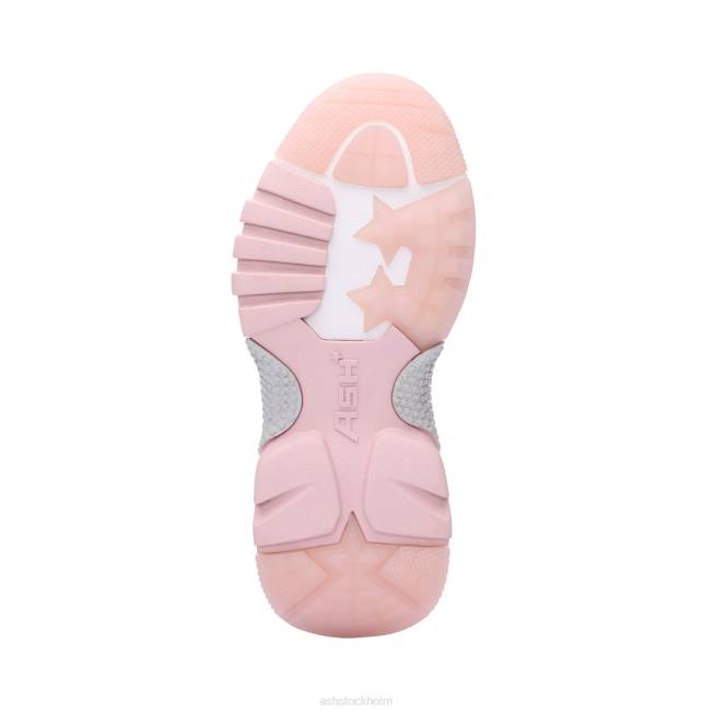 se ASH kvinnor missbrukare mode sneaker pärla/vit/rosa 8XTP9 sneakers