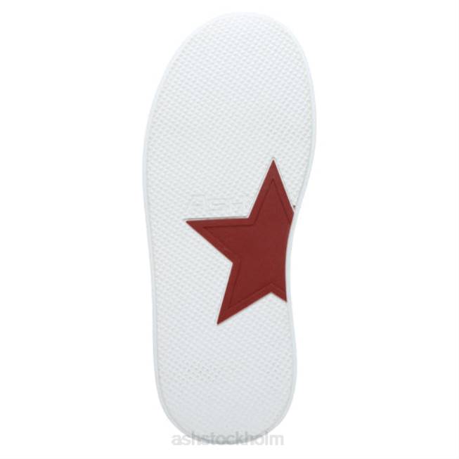 se ASH kvinnor moby platform sneaker vit/äggnugg 8XTP10 sneakers