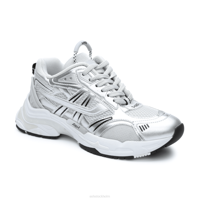 se ASH kvinnor race fashion sneaker silver/pärla 8XTP28 sneakers